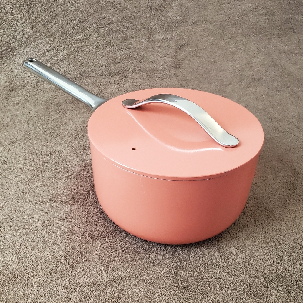 Caraway 3 qt. Sauce Pan Perracotta